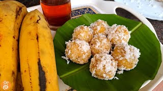 Pazham Rava Laddu  പഴം റവ ലഡ്ഡു  Kids will love it [upl. by Yonah]