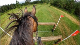 Helmet Cam Riot Gear 2021 Area III Intermediate Horse Championships [upl. by Jeffrey]