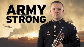 Army Strong Symbol of Strength  Arrangement for Concert Band by Mark Isham [upl. by Dranyam]