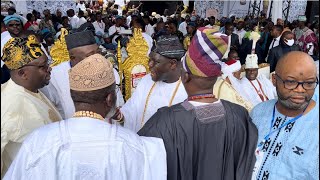 SEE HOW 43RD OLUBADANS CORONATION UNITES TESLIM FOLARIN SARAFA ALI AND PENKELEMESS AHEAD OF 2027 [upl. by Pip]