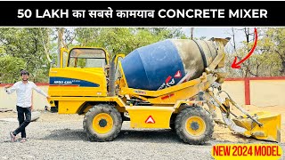 Ajax Agro 4300 SelfLoading concrete Mixer Review  Price  2024 New Model Full Detail  Raman Nayak [upl. by Farand808]