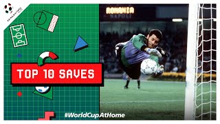 Top 10 Saves  1990 FIFA World Cup [upl. by Johansen]