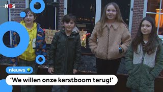 Kerstboom uit woonwijk gestolen [upl. by Sanjay926]