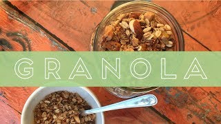 COMO FAZER GRANOLA ARTESANAL E DELICIOSA EM CASA [upl. by Laehctim521]