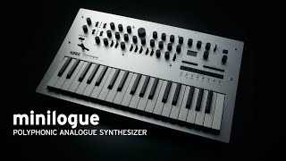 Le synthétiseur polyphonique 4 voix KORG minilogue vidéo de la Boite Noire [upl. by Namielus]