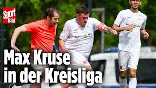 Max Kruse feiert Debüt in der Kreisliga [upl. by Norud]