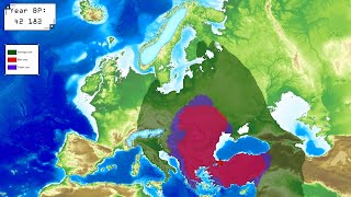 Modelling Homo sapiens spread in Europe [upl. by Aihsemat436]