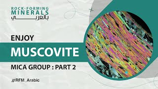 Muscovite in thin section [upl. by Kliment]