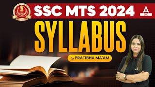 SSC MTS Syllabus 2024  MTS Syllabus 2024  Detailed Discussion By Pratibha Mam [upl. by Nahte158]