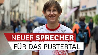 Neuer Bezirkssprecher für das Pustertal [upl. by Lleraj370]