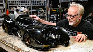 Adam Savage Unboxes the Batmobile From Batman 1989 [upl. by Somisareg353]