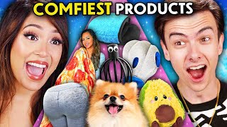 We Try The 12 Comfiest Products On The Internet  Try Not To Try [upl. by Lucho809]