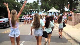 Delta Gamma Bid Day  FSU 2013 [upl. by Milson]