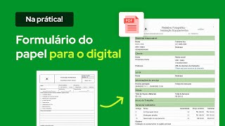 Como digitalizar um formulário com o Aplicativo Produttivo [upl. by Homere]