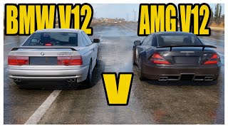 Forza Horizon 5 BMW 850csi VS Mercedes AMG SL65 Black Series [upl. by Raab]