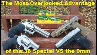 The Most Overlooked Advantage of the 38 Special VS the 9mm  Ballistic Test [upl. by Karol667]