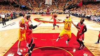 Dellavedova Rebounds and Scores in One Crazy Motion [upl. by Bruns457]