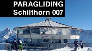 Paragliding Schilthorn  Piz Gloria  Eiger Mönch Jungfrau Mürren Ozone Swift 2 S [upl. by Indihar]