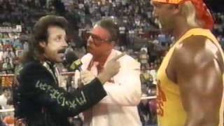 Brother Love Show With Hulk Hogan amp Jimmy Hart At Summerslam Fever 1990 [upl. by Oramug]