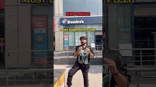 Exposing Expensive Dominos Pizza 🍕💰  foodchallenge dominos foodie exposed [upl. by Neelyam323]