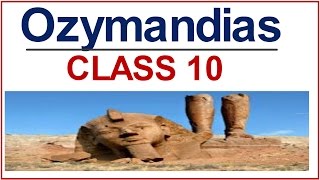 Ozymandias poem Explained in Hindi [upl. by Jairia]