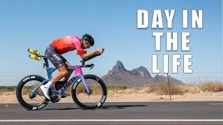 DAY IN THE LIFE  Swim Bike Run Food and Family [upl. by Sancho929]