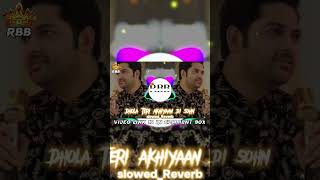 Dhola teri akhiyaan di sohn Punjabi song Nadeem Abbas SlowedReverbBass Boosted RBB [upl. by Gutow]