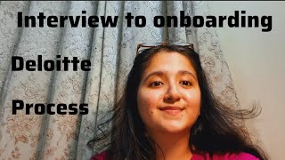 Deloitte Interview to Onboarding Process  Gauri Guglani deloitte interview onboarding [upl. by Deming439]