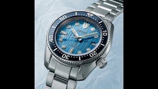 Unboxing amp Review Seiko SPB299 quotSave The Ocean Glacier Dialquot [upl. by Ahsirpac]