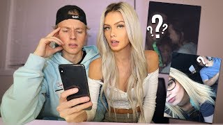 my boyfriend reacts to my ex boyfriend [upl. by Iline]