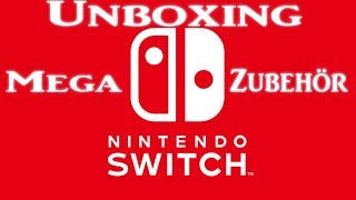 Unboxing Nintendo Switch Zubehör Paket  HD  Deutsch [upl. by Eupheemia]