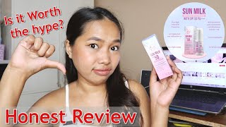 Sereese Beauty Sunmilk Sunscreen Honest Review [upl. by Everson]