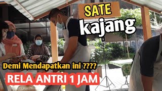 Jual Sate di serbu pelanggan 2000 tusuk Habis dalam 2 jam [upl. by Ojeitak]