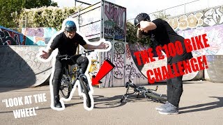 THE £100 HALFORDS BIKE GAME OF BMX [upl. by Aerdnaz484]