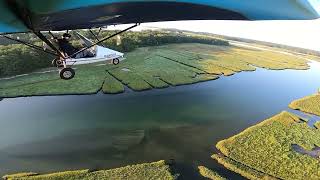 Flightstar UltralightKennebunkportMarshes and a Field [upl. by Eula]