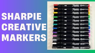 Sharpie Creative Markers review swatches and some thoughts [upl. by Sliwa246]