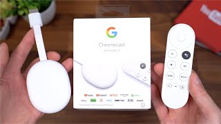 New Chromecast with Google TV Unboxing [upl. by Eserahc113]