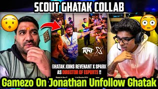 Gamezo React on Ghatak Joined RNT TX😯 Gamezo on Jonathan Unfollow Ghatak😳 iFlicks on PMGC [upl. by Iztim50]