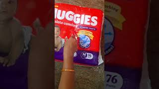 Diapers Huggies tips shorts thecookingspoon2 [upl. by Aiynat]