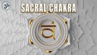 SACRAL CHAKRA Powerful Healing Meditation Music  Wipes Out All Negative Energy  Remove Guilt [upl. by Mauro]