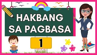 HAKBANG Sa PAGBASA Sa FILIPINO  Aralin 1  Phonics  w16 [upl. by Sloatman655]