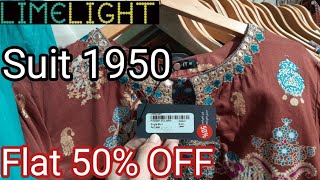 Limelight Flat 50 OFF Winter amp Summer Salelimelight Sale today [upl. by Silver714]