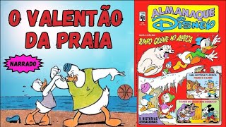 DONALD E O VALENTÃO DA PRAIA  DISNEY  Mundo Dos Gibis Narrados [upl. by Brezin]