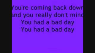 Daniel Powter Bad Day Lyrics [upl. by Nyraa967]