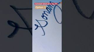 Comment which style you want for your name calligraphy best name art [upl. by Gustin442]