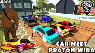 Car Meet Proton Wira  Car Parking Multiplayer Malaysia  Part 205 [upl. by Neirol]