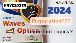 PHYS202 Exam Preparation 2024  BSc 2nd Year  HPU amp SPU [upl. by Nbi190]