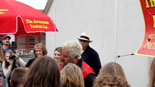 Guy Fieri and The Awesome Pretzel Co cart [upl. by Gaw538]