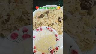 kofta biryani veg 😋kofta biryani banane ka tarika❤️youtube trending yt shorts instaviralrecipe [upl. by Randi480]