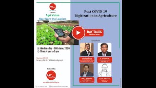 RAY Talks Digitization in Agriculture with Arindom Datta Nitin Chaudhary Arjun Ahluwalia [upl. by Aremaj]